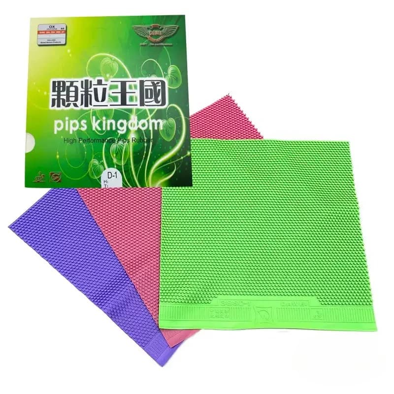 Genuine Dawei 388D-1 Long Pimple Inverted Table Tennis Rubber, Professional Spongeless OX Topsheet Rubber for Ping Pong Racket