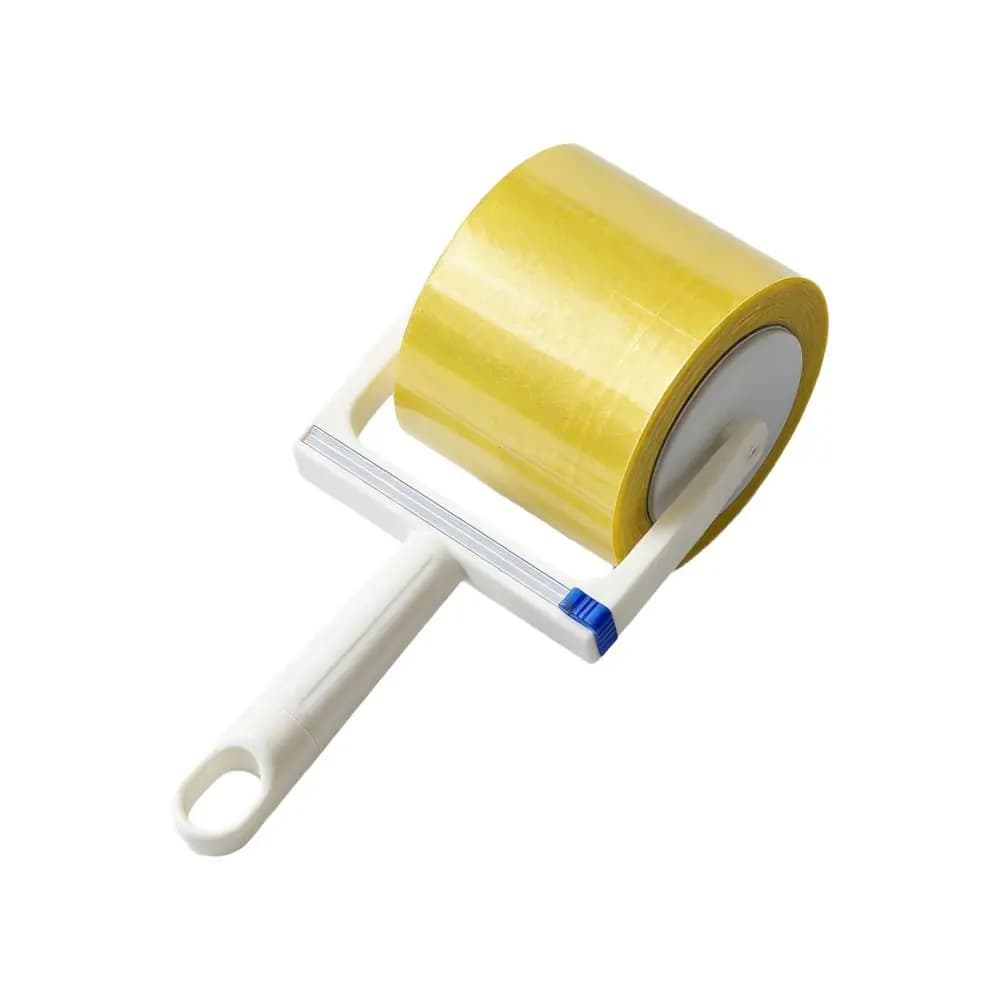 Simple Strong Sticky Lint Roller Reverse Adhesive Tape Portable Lint Remover Brush Dust Collector Pet Hair