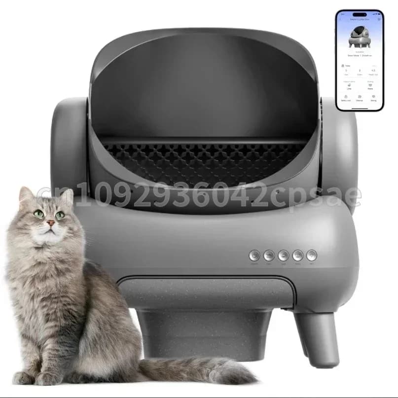 Neakasa M1 Scatola per gatti autopulente aperta, scatola per gatti automatica con controllo APP Smaltimento dei rifiuti senza odori