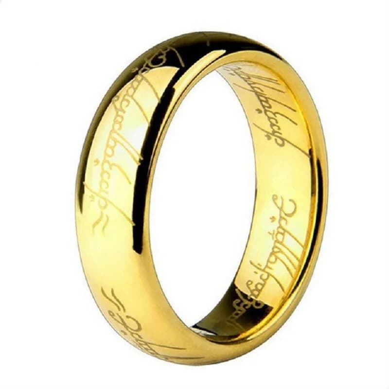 Wedding rings for exquisite couples with 6 mm stainless steel laser engraving, jewelry gifts for fashion movies for men and women wholesale