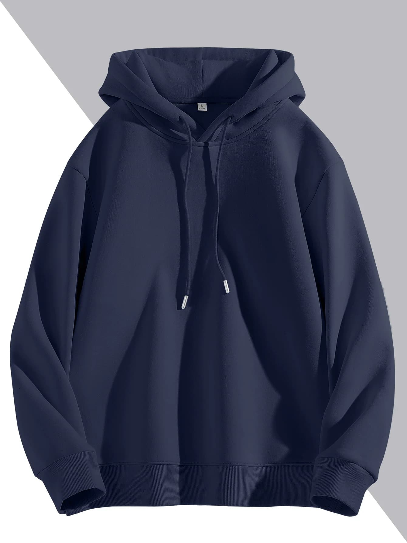 Men's Casual Hooded Sweatshirt, Versatile Style Basic Hooded Sweatshirt Suitable for Spring and Autumn Wear, Fashionable