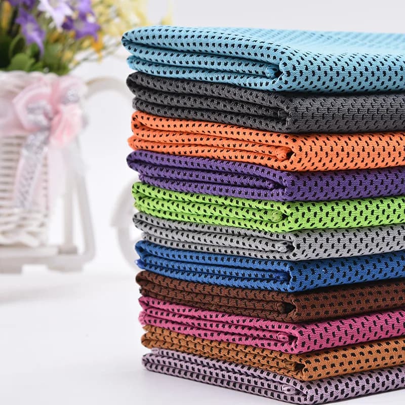 Microfiber Gym Sports Towel Soft Breathable Cooling Towel For Yoga Running Workout Camping Portable Sports Towel For Man Woman