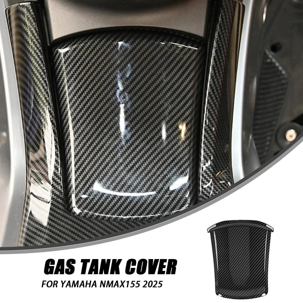 Protezione Serbatoio Carburante in Fibra di Carbonio per Yamaha NMAX155 V3 2025 N-MAX155 NMAX 155 Accessori Moto
