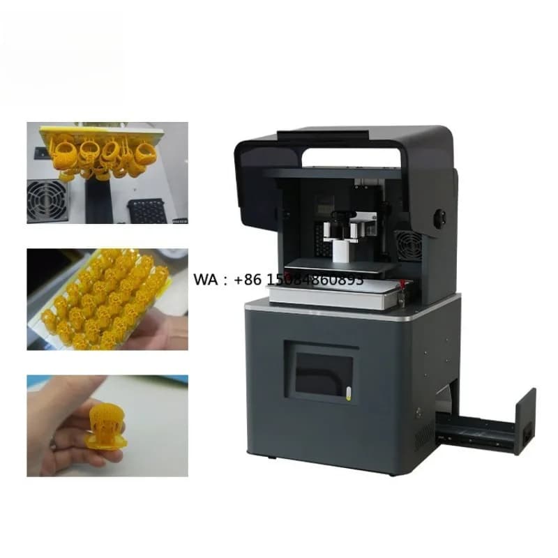 High Speed Castable Resin DLP 3D Printer Professional Gold Silver Jewelry Making Lost Wax Casting Printing Equipment