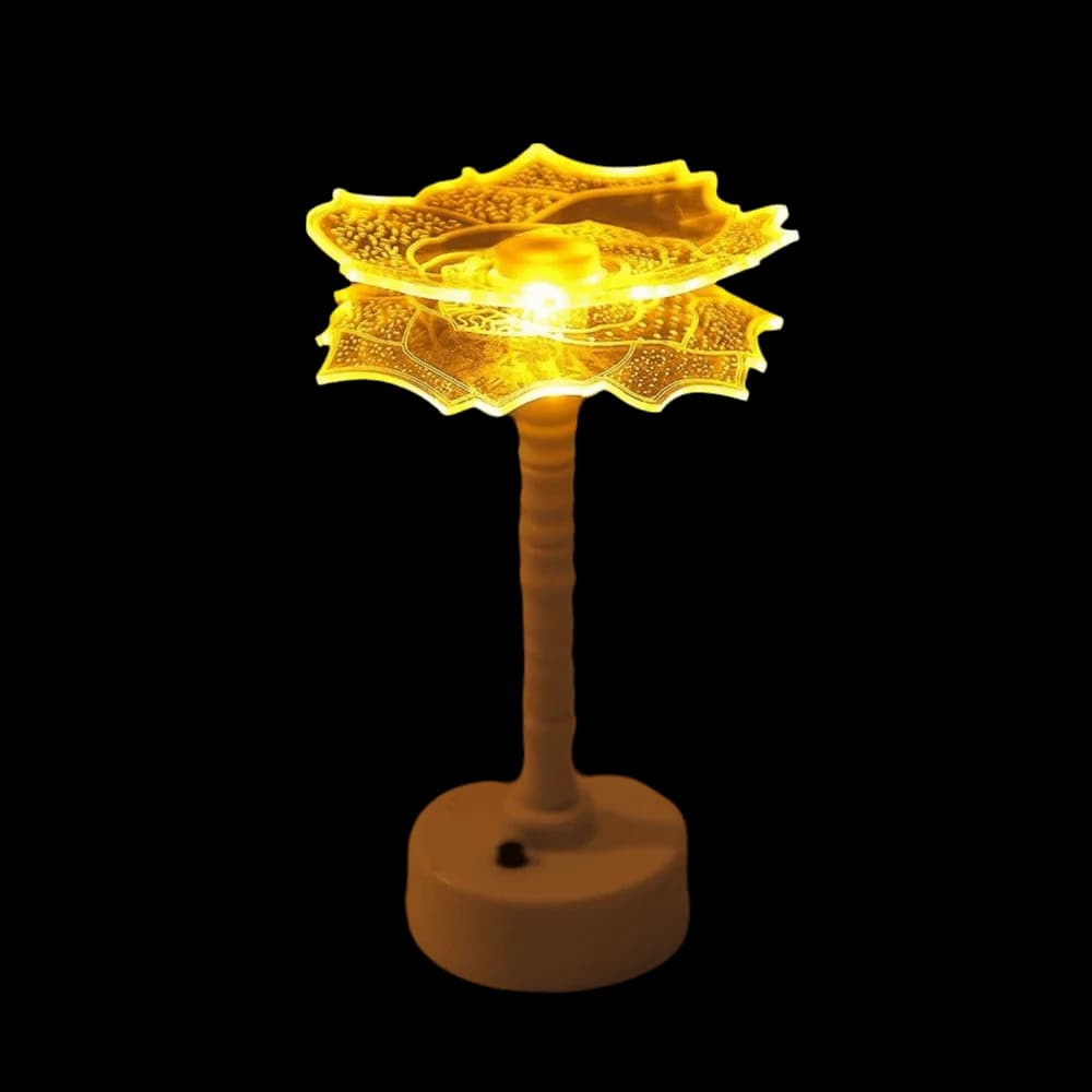 Lampada da Tavolo LED a Farfalla in Acrilico dal Design Minimalista, Stile Lussuoso, Illuminazione Ambientale Soffusa, Risparmio Energetico, Protezione per gli Occhi