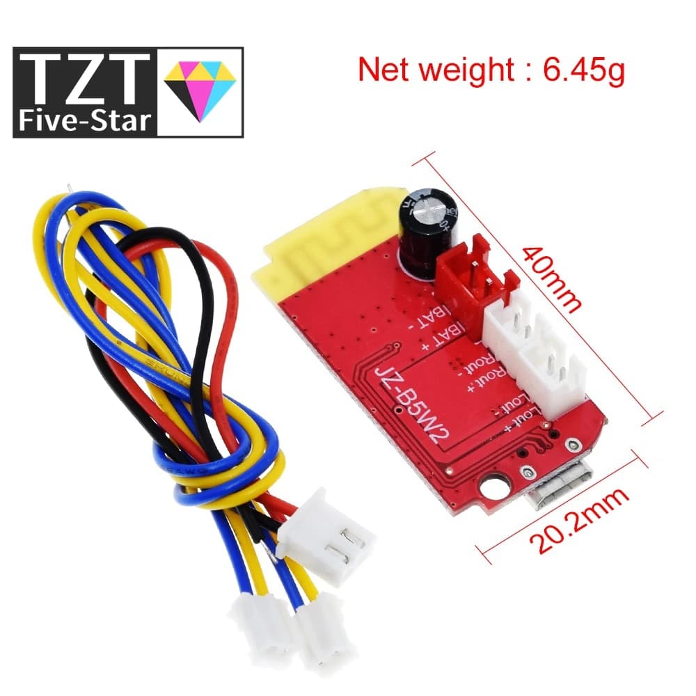 DC 3.7V 5V 5W scheda amplificatore Audio digitale doppia doppia piastra modifica altoparlante Bluetooth fai da te modulo musicale Audio Micro USB