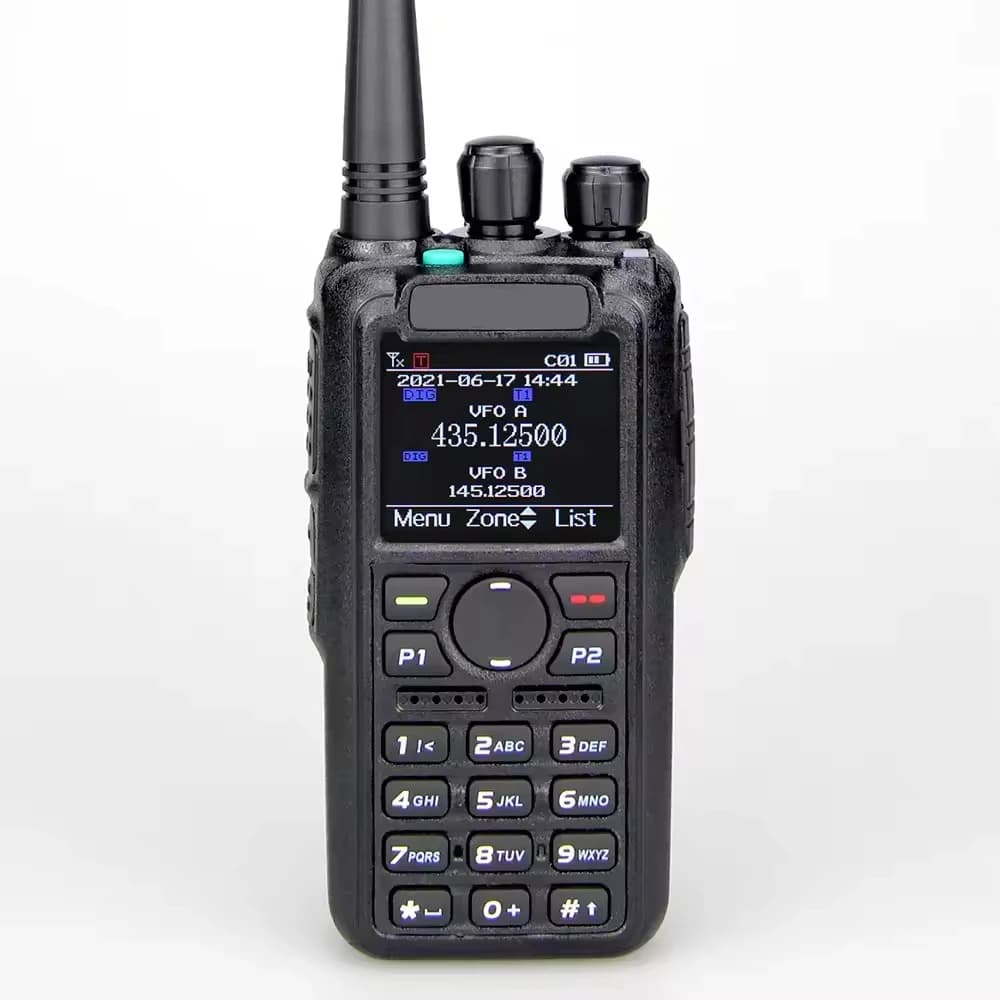 AT-D878UVII Plus DMR Dual Band VHF UHF Walkie-Talkie Sistema di posizionamento globale a lungo raggio Radioamatore bidirezionale