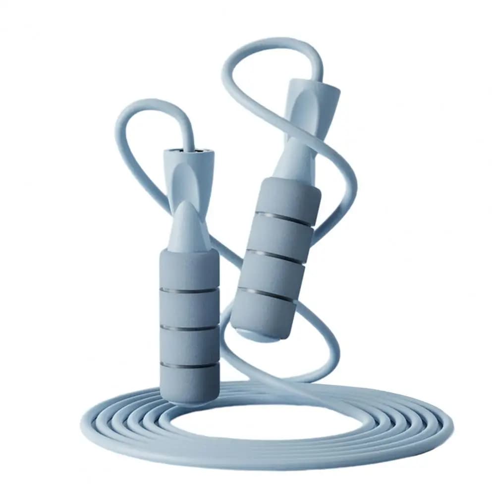 Wireless Jumping Cord with Non-slip Handle Jumping Wheel for Indoor and Outdoor Adjustable with Ball Bearings