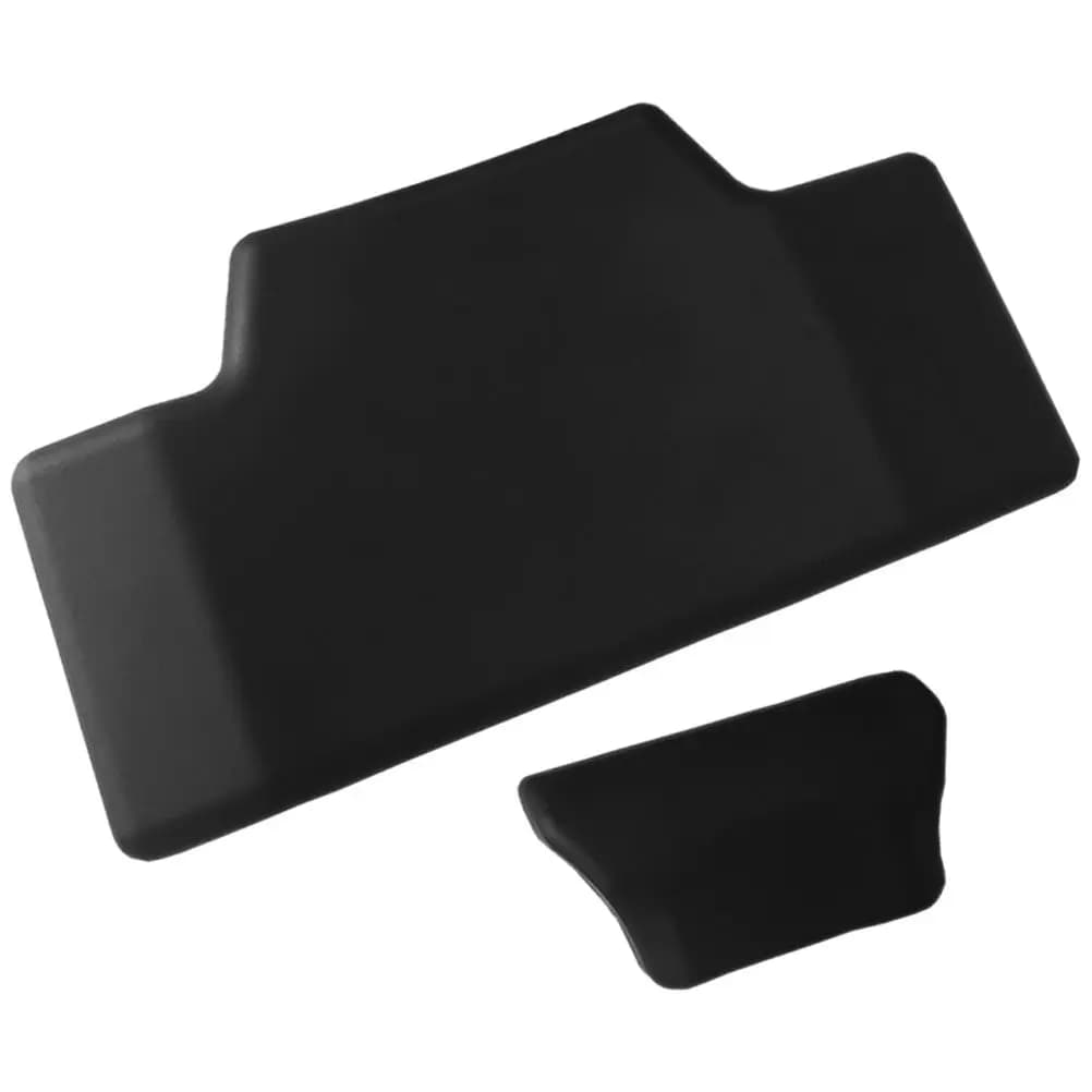 2 Pezzi Cuscino Schienale Moto in Spugna, Supporto Lombare per Bauletto Moto, Comodo Imbottitura Posteriore