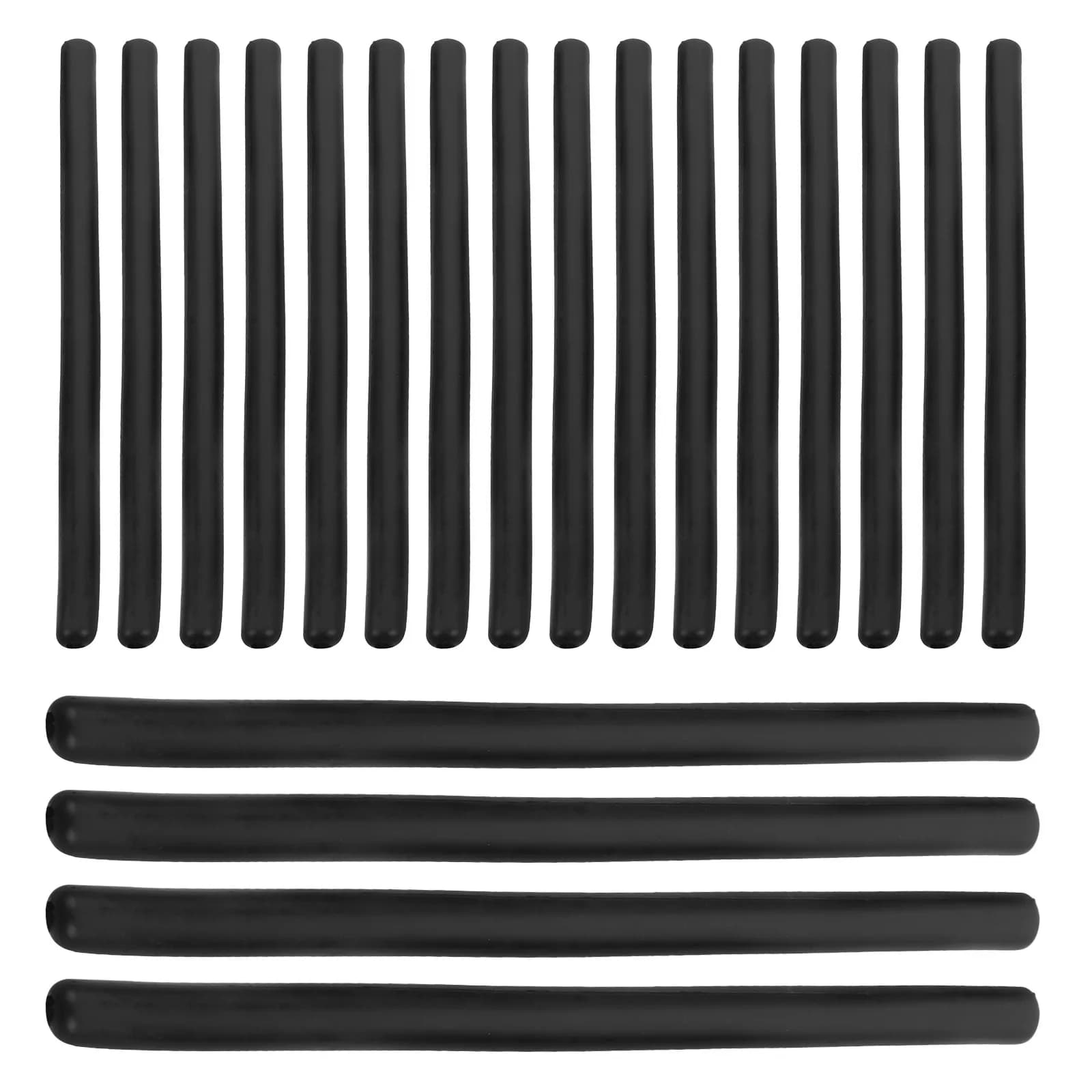 20 Pieces Plastic Protectors Anti-slip Hooks Hangers, Metal Filo Hook Covers, Hanging Hook Shields, Dust Sleeves
