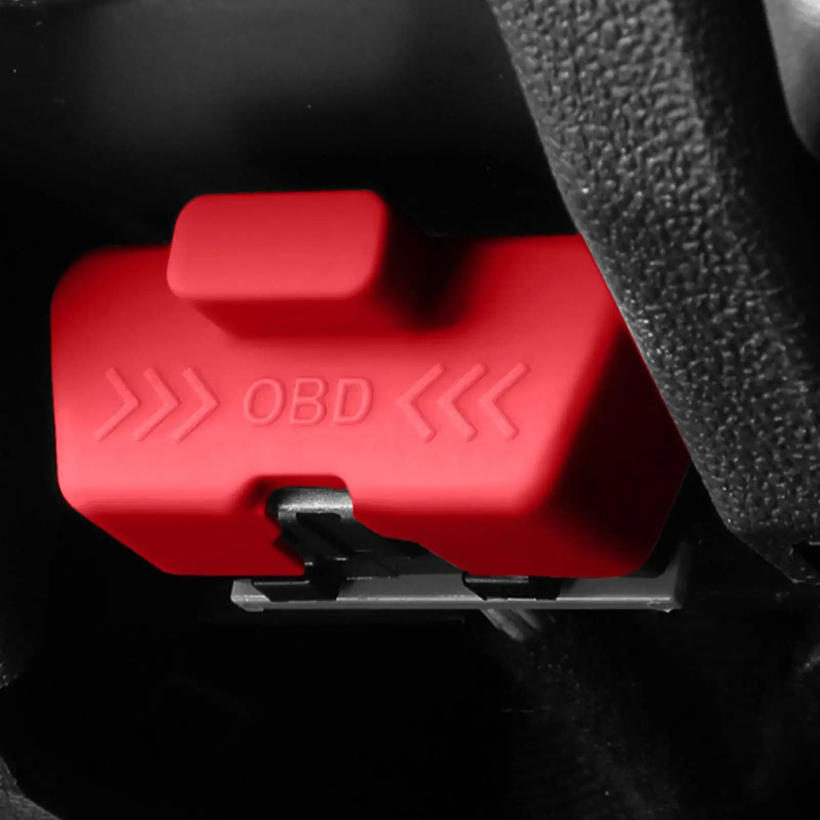 Copertura in silicone per porta OBD auto, impermeabile, antiruggine, protezione universale, tappi antipolvere durevoli per accessori auto