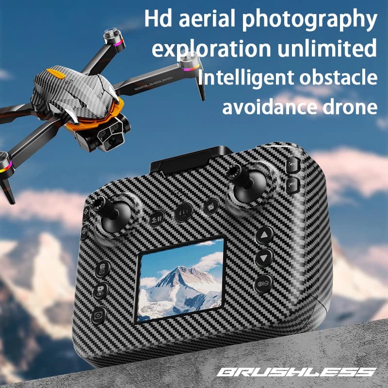 AE4 Controllo dello schermo Drone 4K Fotocamera professionale HD Fotografia aerea Doppia fotocamera Omnidirezionale per evitare gli ostacoli Drone GIOCATTOLI