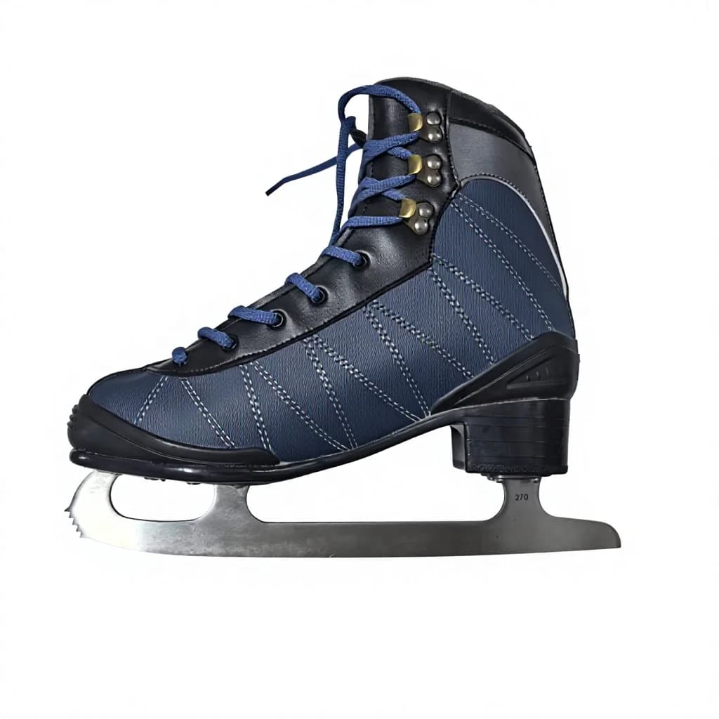 Wholesale Professional Winter Figure Ice Skating Shoes Rental Ice Rink Stainless Steel Blades Top Level Quality