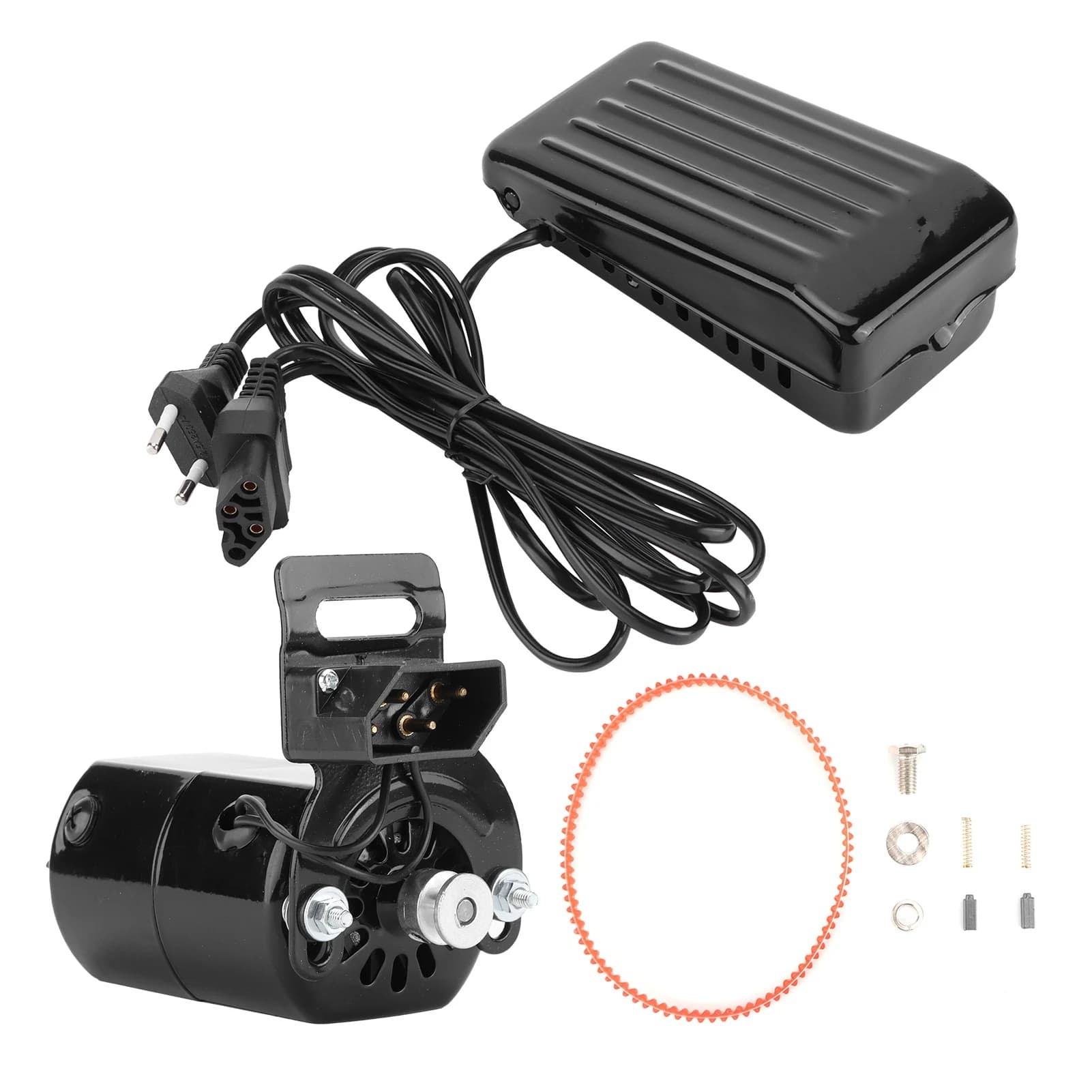 Kit motore per macchina da cucire per uso domestico con cinghia di controllo del pedale 180W motore per macchina da cucire per uso domestico