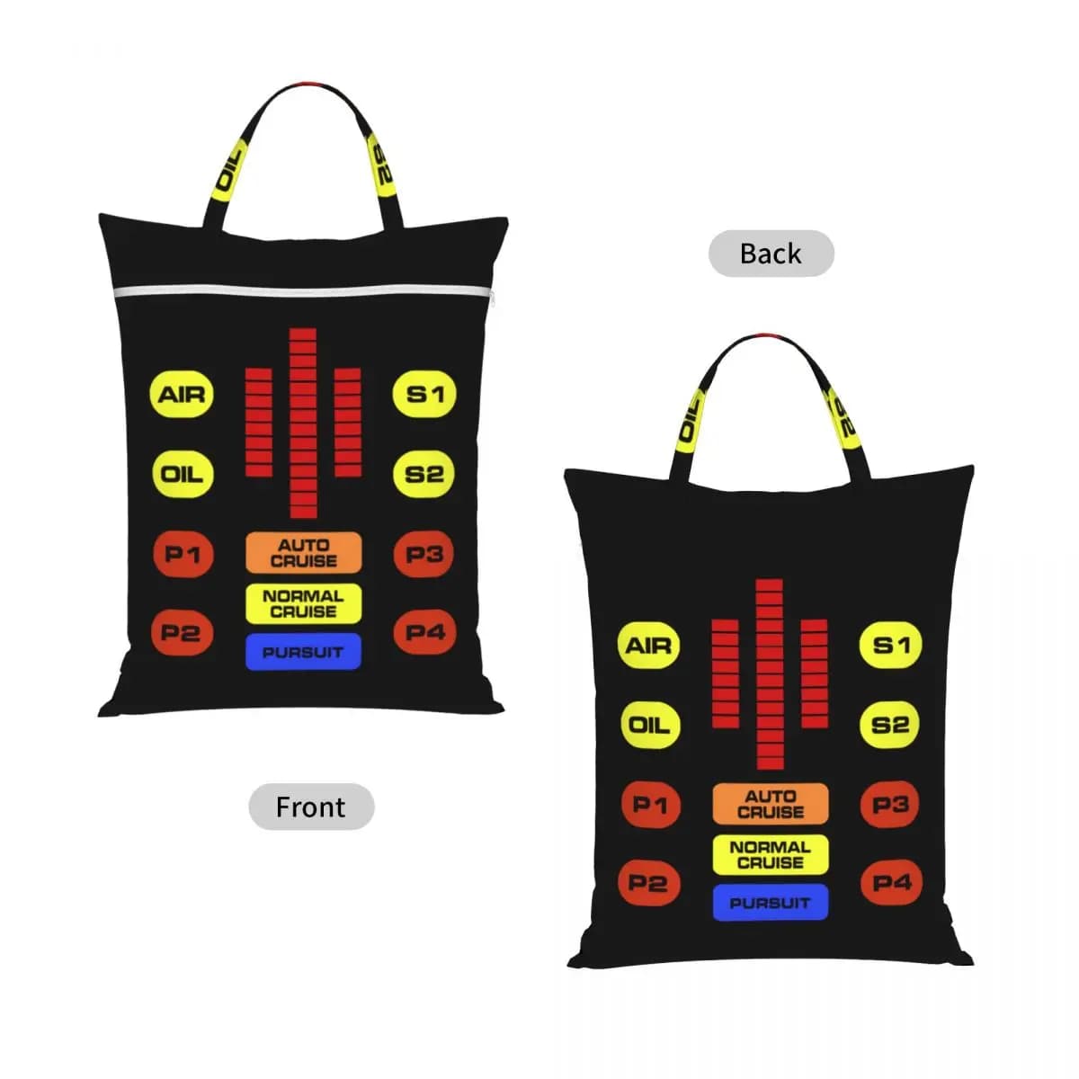 Kitt Voice Box Knight Rider Travel Laundry Bag Waterproof Reusable Dirty Clothes Pouch Gym Yoga Vacation Washing Basket