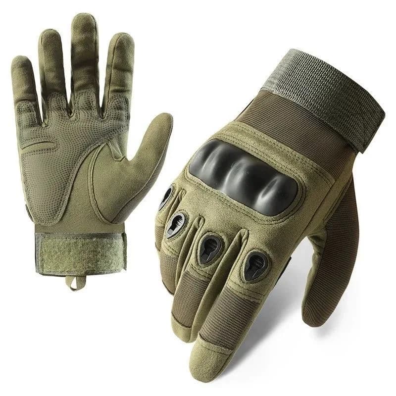 Tactical Gloves for Cycling, Fitness, Climbing, Anti-slip, Hustress Resistant, Full-Level Military Gloves or Mid-Leather
