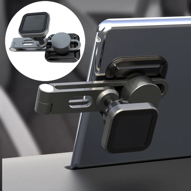Supporto nascosto di ricarica magnetica adatto per supporto per telefono da auto Tesla Model 3 Y posizionato dietro il portabatterie dello schermo