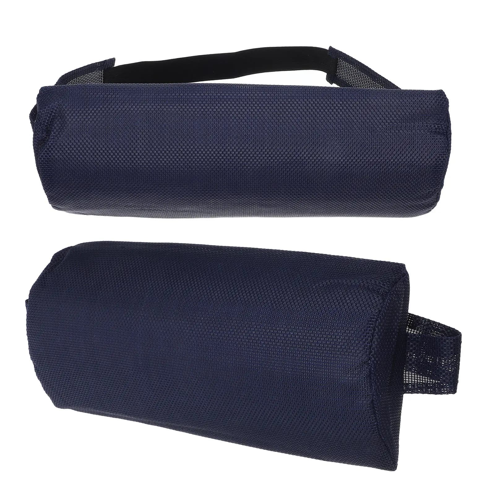 2 Pezzi Cuscino per il Collo e Supporto Lombare in Rete a Rapida Asciugatura per Chaise Longue, Sdraio da Piscina, Spa, Patio Esterno e Sedia da Spiaggia
