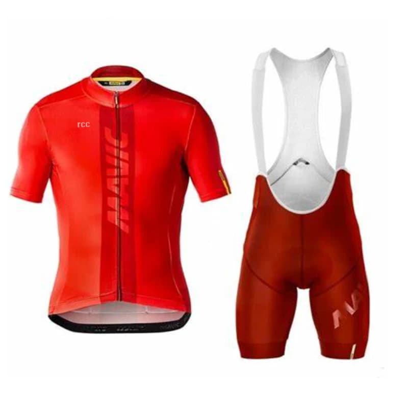 RCC MAVIC Cycling Clothing Mtb Men's Clothing Men's Shirt Professional Shorts Men's Sweater Summer Bike Sweater Bavaglino Tricuta