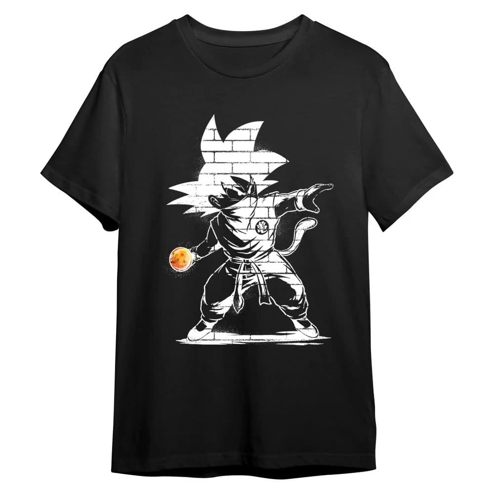 Dragon Ball Son Goku Japanese Anime Printing T-shirt Men's Clothing Women's T-shirt 2026 Summer New Cotton Short-sleeved T Shirt