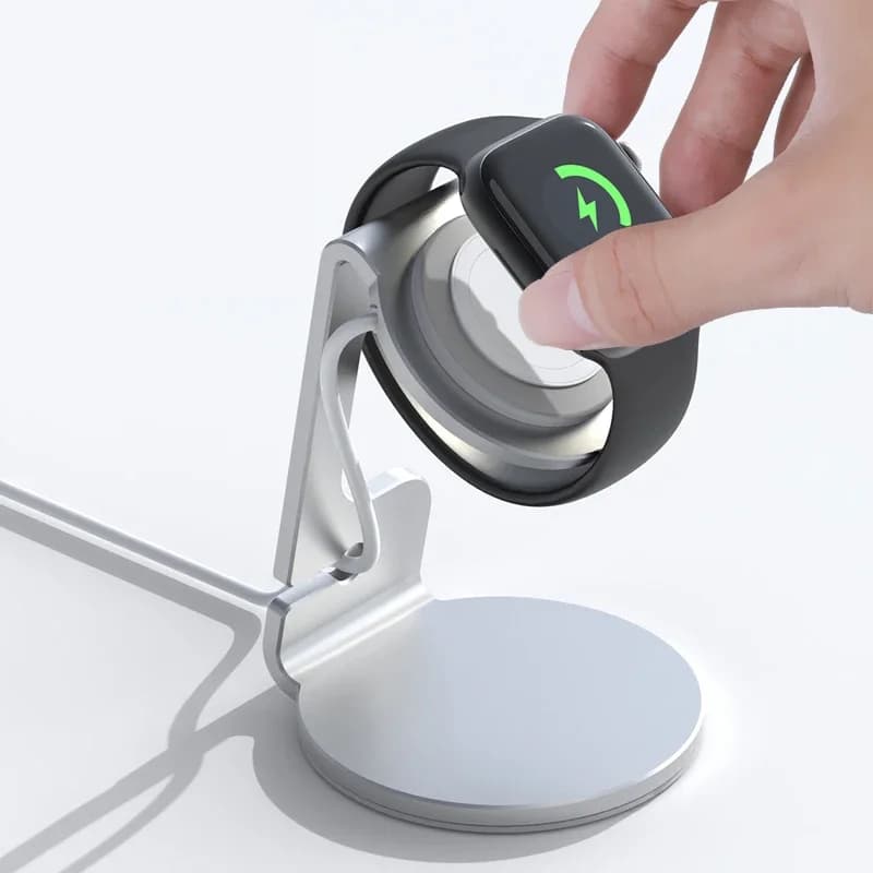 Supporto di ricarica per stazione dock per caricabatterie con staffa in alluminio per supporto per Apple Watch Serie Ultra 1 2 10 9 8 Ultra 7 6 5 SE 4