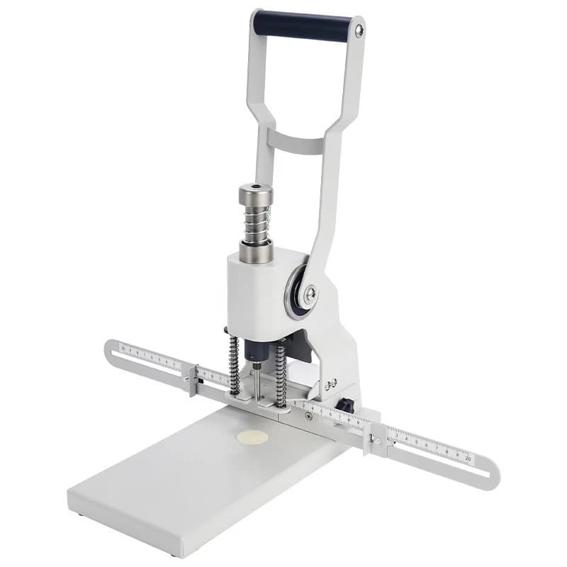 New manual punching machine for single round holes punching machine for paper bags for punching labels for effort saving vouchers
