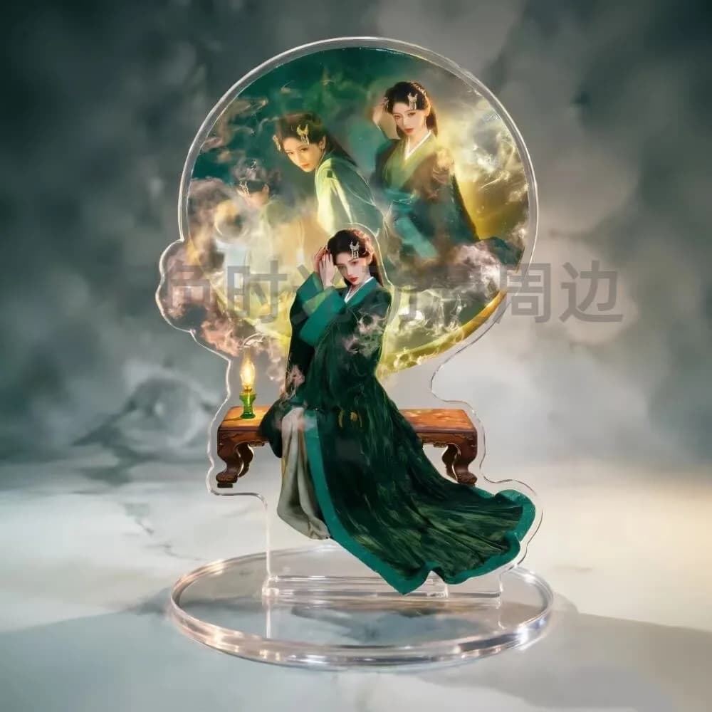 New drama Moon Scale Qiji 'Ju Jingyi, Lu Wu Yi' ancient style long skirt high-definition acrylic plaque desktop
