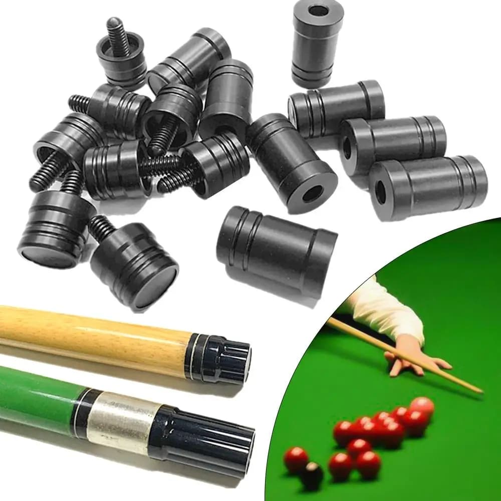 1Pcs Billiard Extension Replacement Billiard Cue Joint Protector Bottom Cover Pool Cue Back Plug Screw for MEZZ/