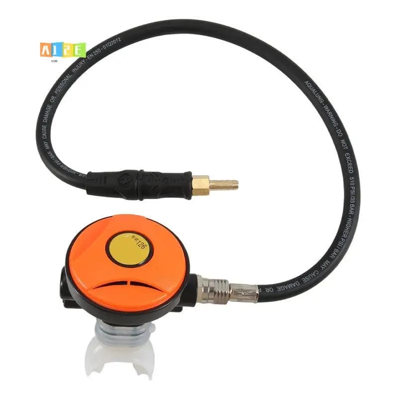 A12E-Regolatore per Immersioni Subacquee, Tubo per Snorkeling, Attrezzatura per Snorkeling, Riduttore di Pressione, Secondo Regolatore per Immersioni