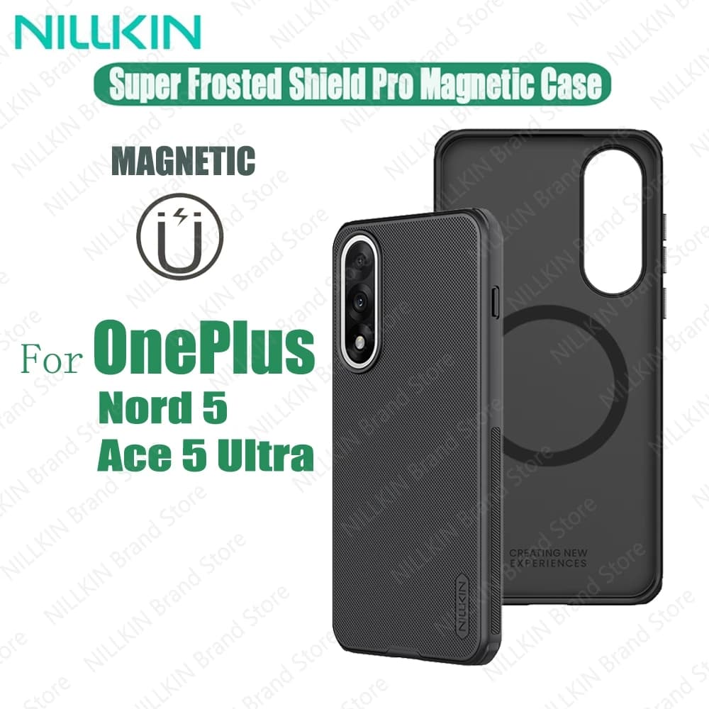 Per OnePlus Nord 5 Custodia MagSafe Nillkin Frosted Shield Pro Custodia magnetica Custodia ultrasottile antiurto per One Plus Ace 5 Ultra