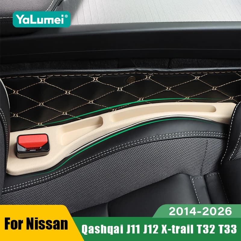 For Nissan Qashqai J11 J12 Xtrail T32 T33 2014 - 2019 2020 2021 2022 2023 2024 2025 2026 Heavy Duty Car Seat Strip Accessories