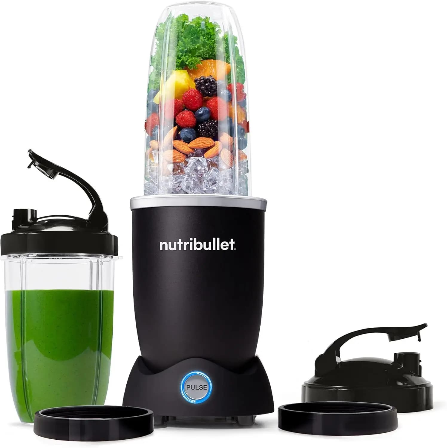 Pro+ 1200W Personal Blender with Pulse Function, Matte Black