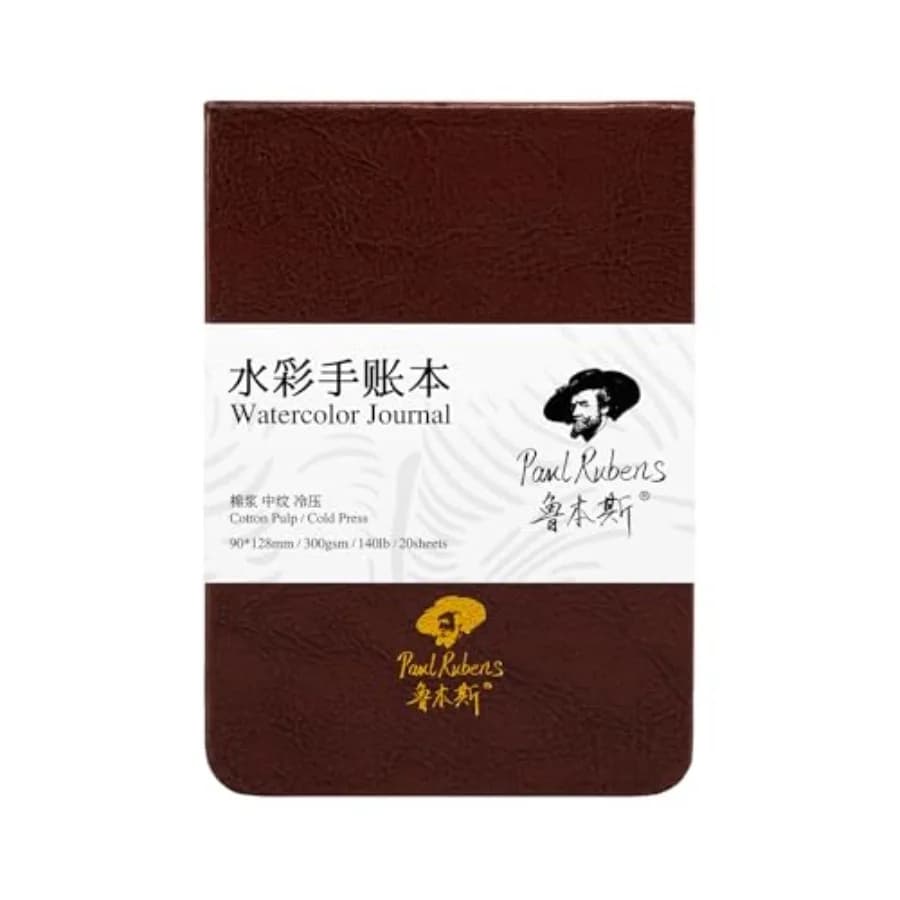 Watercolor Journal, 00% Cotton Acid-Free Cold Press Watercolor Sketchbook 3.54 * 5.04 ch, 40lb/300gsm, 0 Sheets for Watercolors