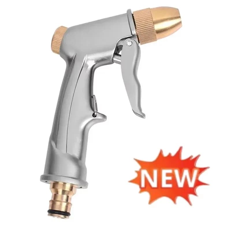 High Pressure metal Garden Water Spray Gardening Sprayer Water Hose Jet Household Lawn Car Washing Guns Yard Watering Sprinkle