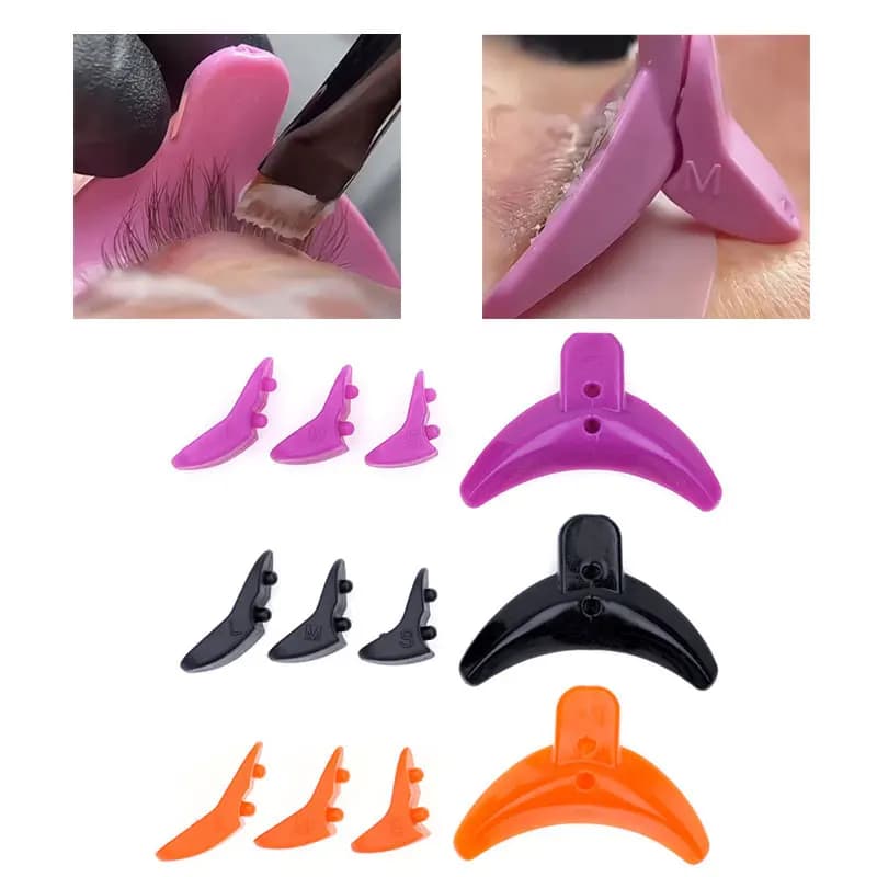 1 pair Anti-fall Off Eyelash Perm Pad 3 Size Silicone Lash Lift Rod Spacer Reusable 3D Eyelash Extension Bigodino Accessories Tool