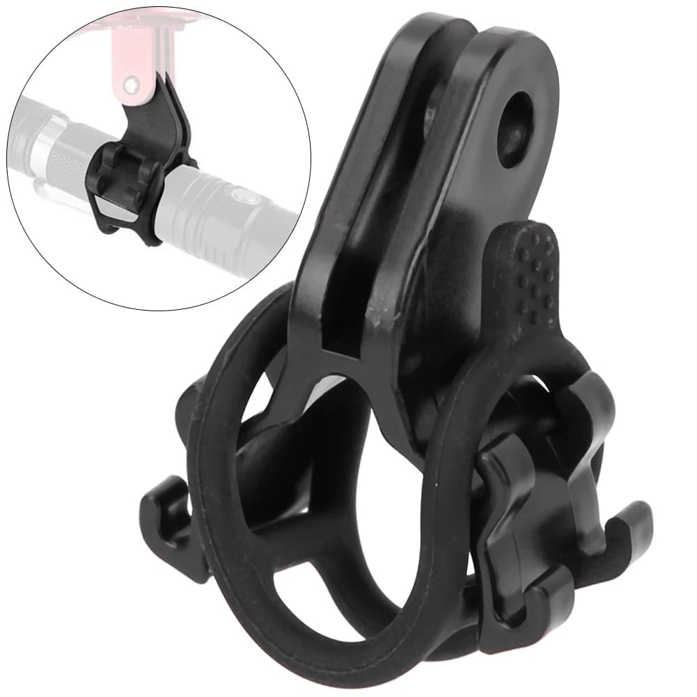 Bicycle Light Torch Flashlight Holder Clip Mount Bracket Mountain Road Bike Light Bracket Cycling Part