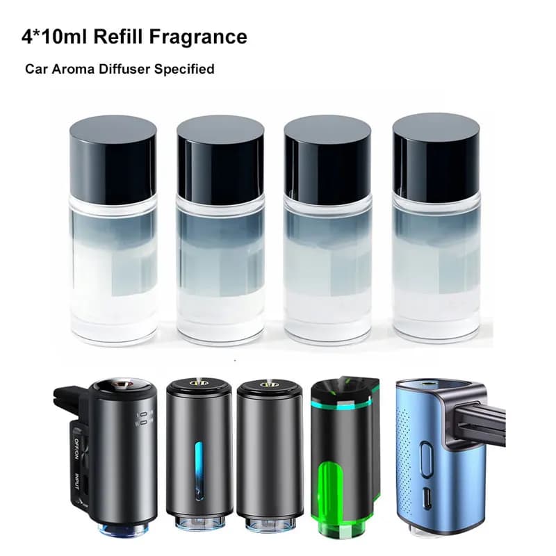 10ml Refill Essential Oil For Deodorant for Car Air Grip Diffuser Adding Odore Aroma Removal Odore mix4
