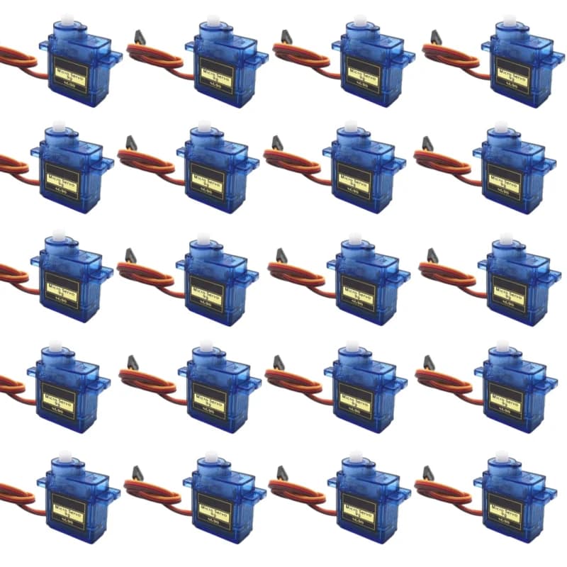 2/4/8/20 Pz SG90 9G Micro Servo 9g 180 360 gradi Per RC Aereo Ad Ala Fissa Modello di Aereo Giocattolo Mini Servomotore 450 elicottero