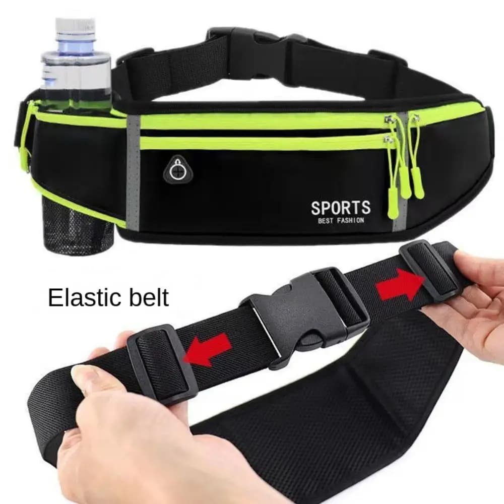 Waterproof Running Waist Bag Lightweight Adjustable Running Belt Pouch Invisible Portable Marathon Jogging Bag