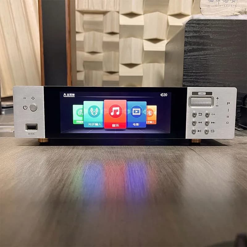Decodificatore lettore audio digitale senza perdita HiFi HiFi P80 DAC dual core ES9068AS 2 IN 1 con amplificatore operazionale 4xAD827/4xR2
