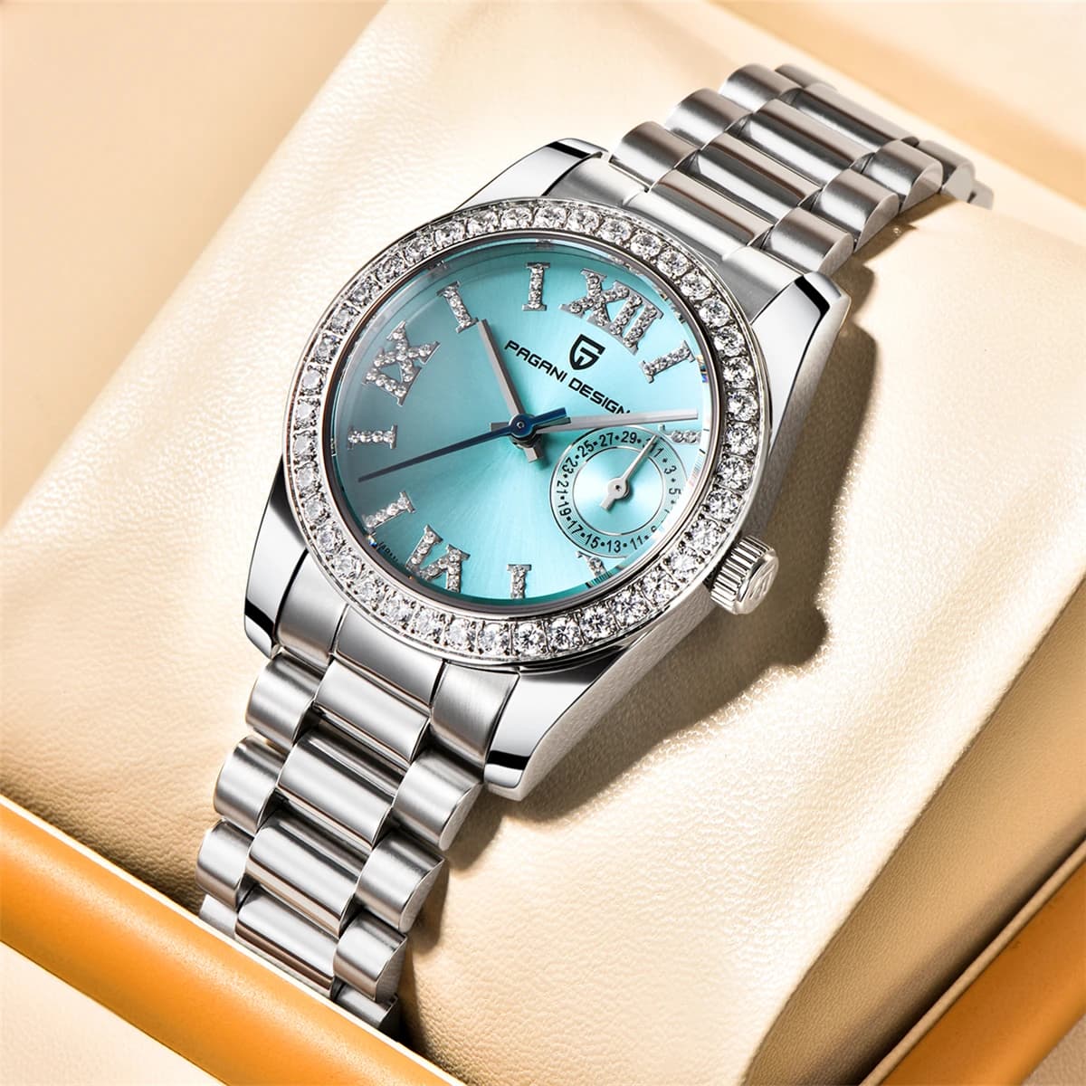 PAGANI DESIGN 2024 New 32MM Women's wristwatch Elegant luxury quartz watch for women Fashion waterproof watches