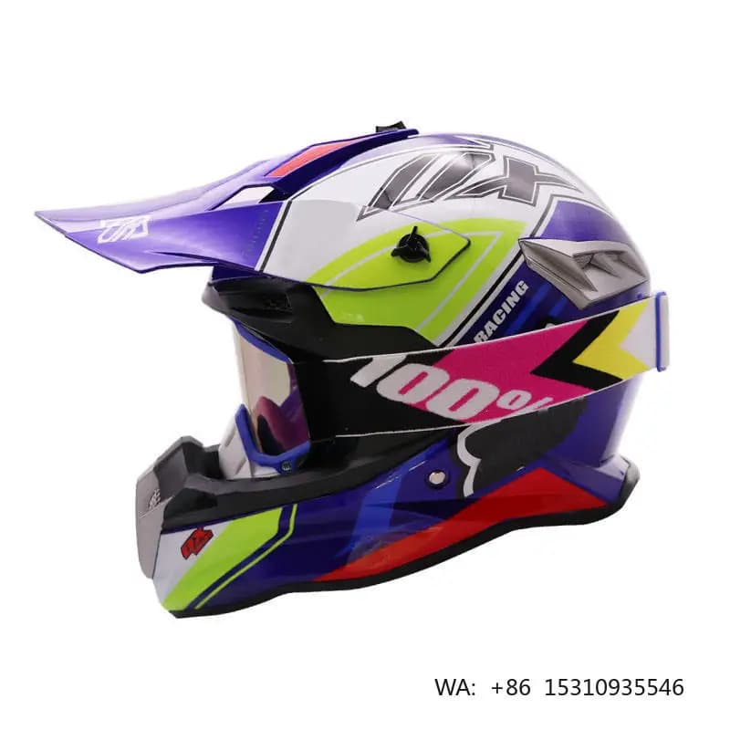 Casco Integrale Omologato per Moto con ABS, Sgancio Rapido, per Tutte le Stagioni, per Moto da Cross - Personalizzazione Diretta dalla Fabbrica