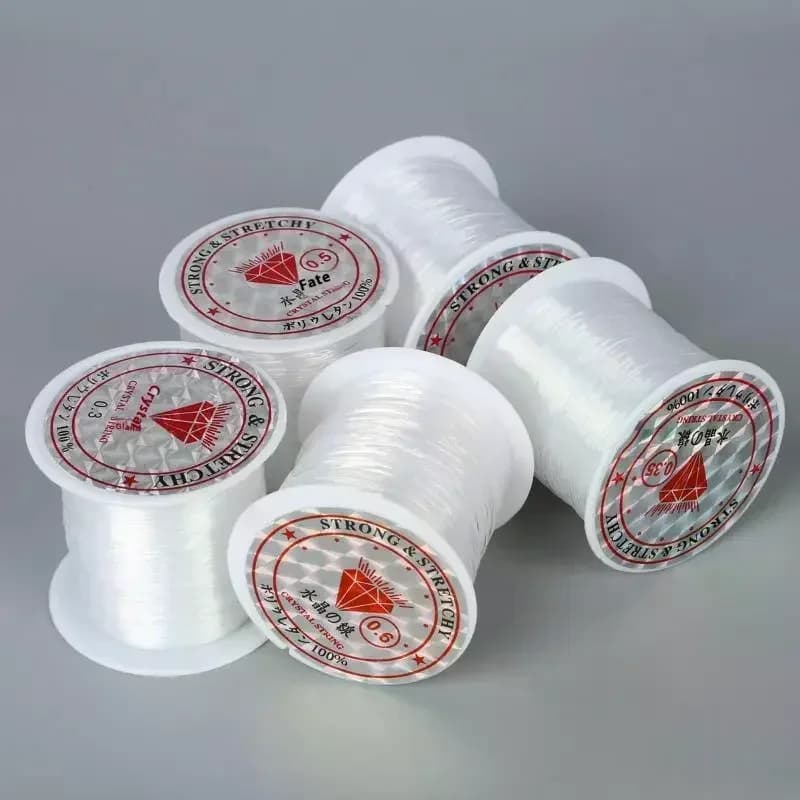 Transparent Bracelet String Cord For Jewelry Making And Bracelet Necklace Making,For Sewing Thread