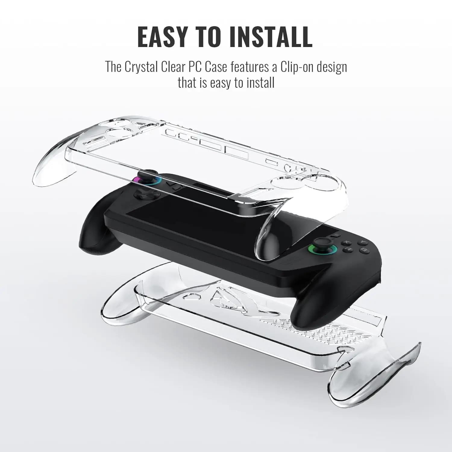 Custodia trasparente per ASUS ROG XBOX Ally Custodia protettiva antiurto per console di gioco per accessori da gioco Rog Xbox Ally X