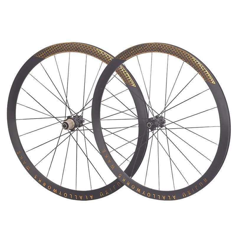 Set di ruote per bicicletta con freno a disco 700C Ruote da strada fuoristrada con dimensioni 38 mm per bici da 38 mm