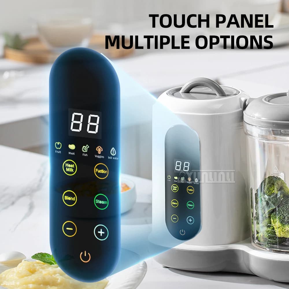 Multifunctional Blender Grinder Children's Food Steam Cooking Mixing Heating Kitchen Machine Electric Kitchen Robot