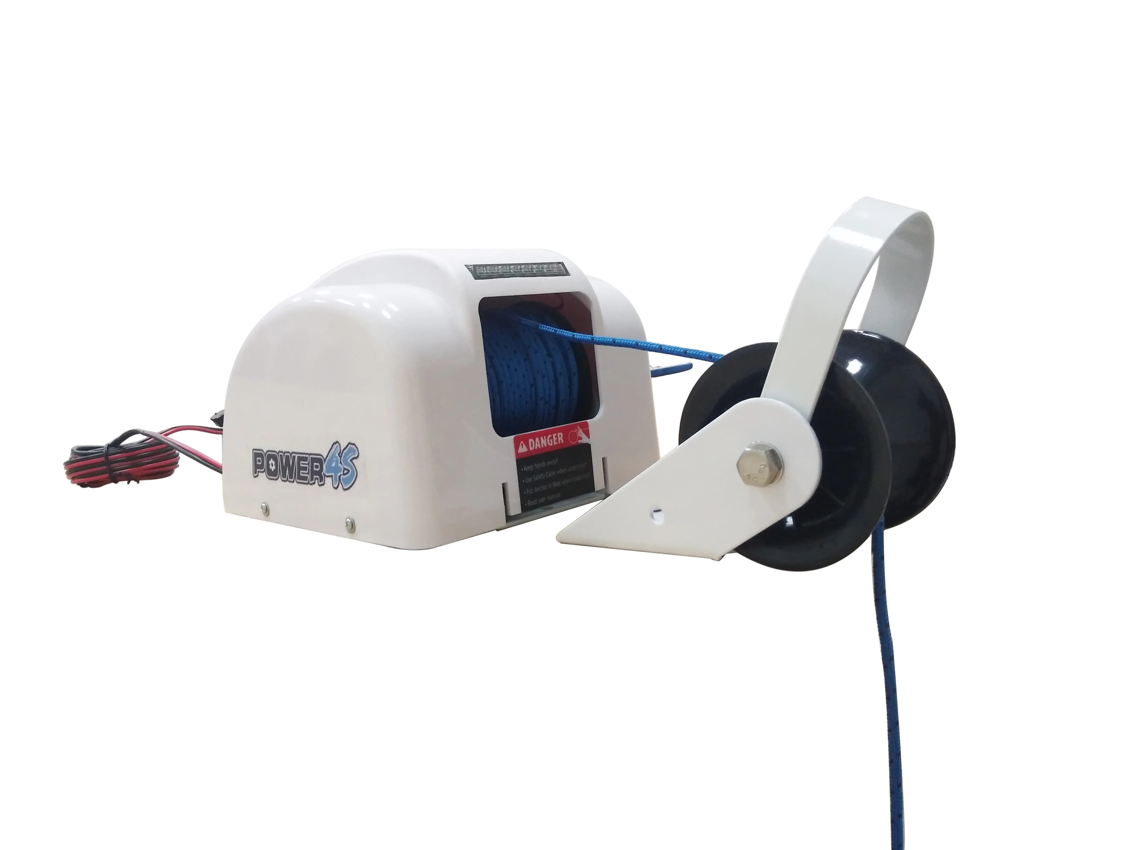 Verricello di ancoraggio con telecomando wireless AutoDepoly 12V 45 libbre. Acqua salata per pontone per barche marine