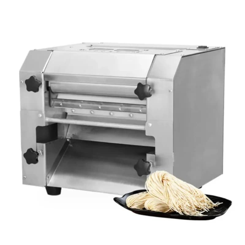 # v 300 Macchina per tagliatelle elettriche Rullo per pressa per impasto Varie dimensioni Pasta da tavolo in acciaio inossidabile Impastatrice commerciale Gnocco Mak
