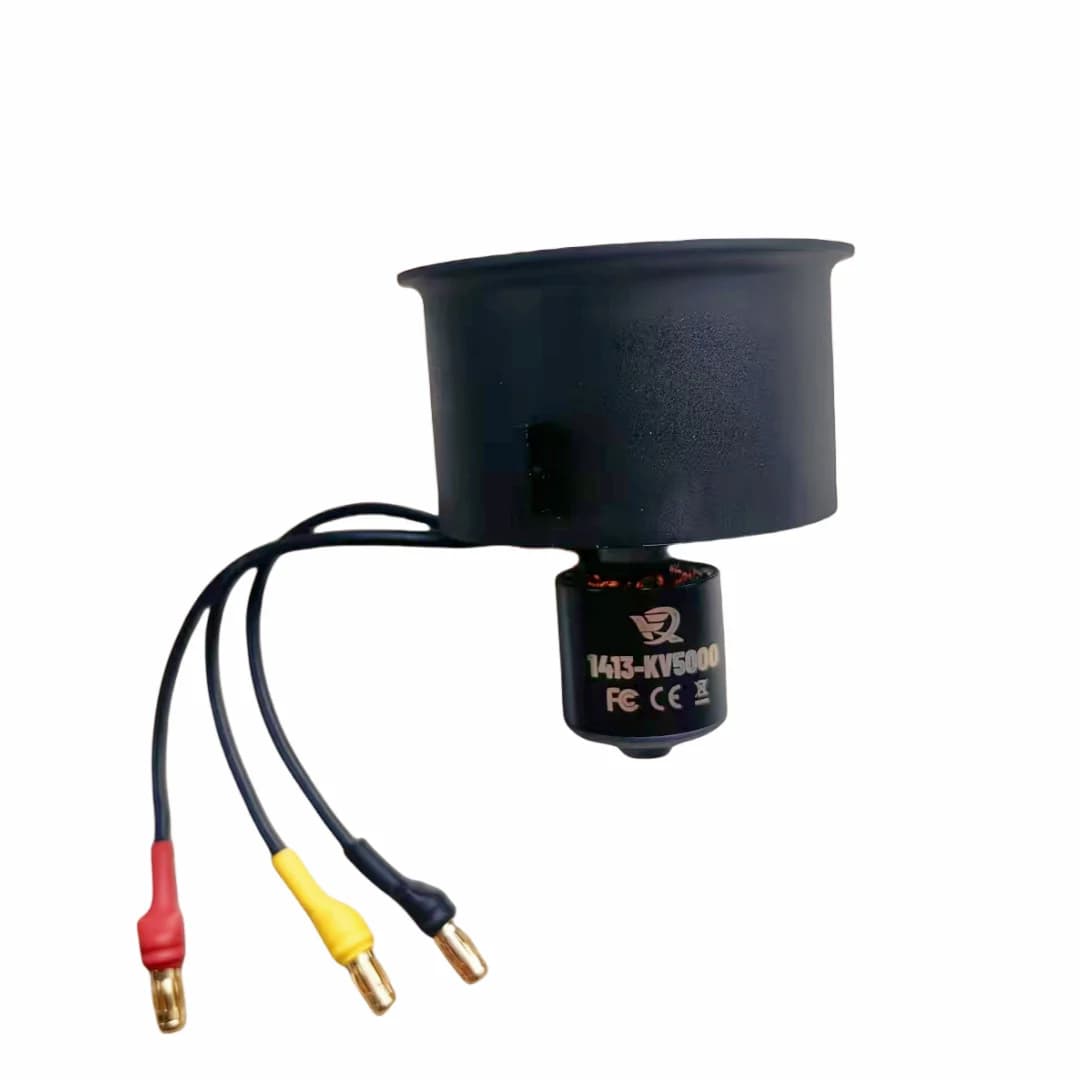 XFly Galaxy 4S 1413-KV5000 EDF Ventola intubata 40mm 12 pale Outrunner Motore brushless X4 EDF Gruppo di alimentazione per aerei a reazione RC