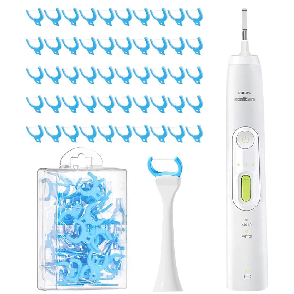 Compatible with Philips Sonicare electric toothbrush spare heads, 50-piece brush spare heads
